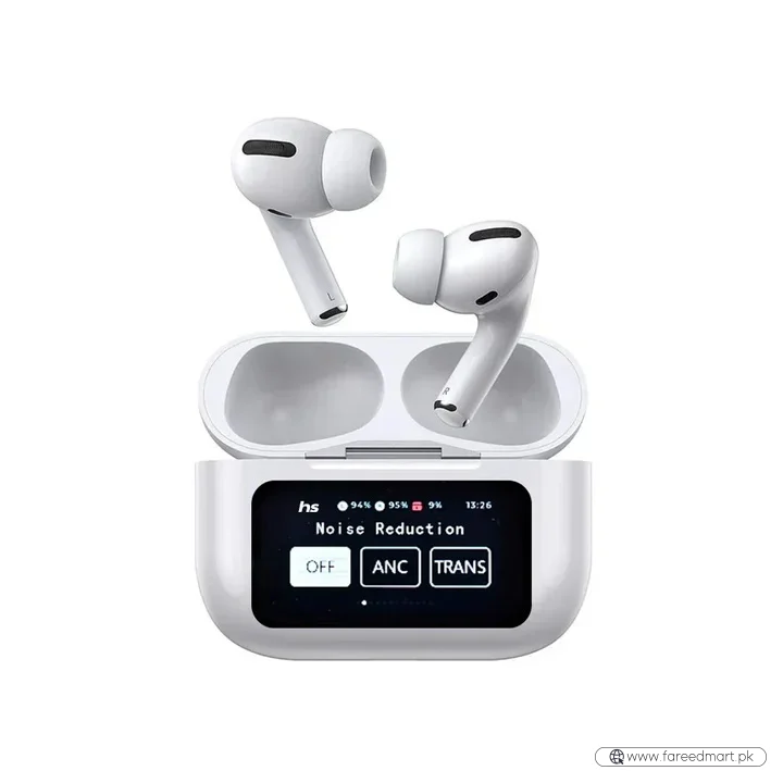 White A9 Pro ANC Bluetooth 5.4 Wireless Earbuds
