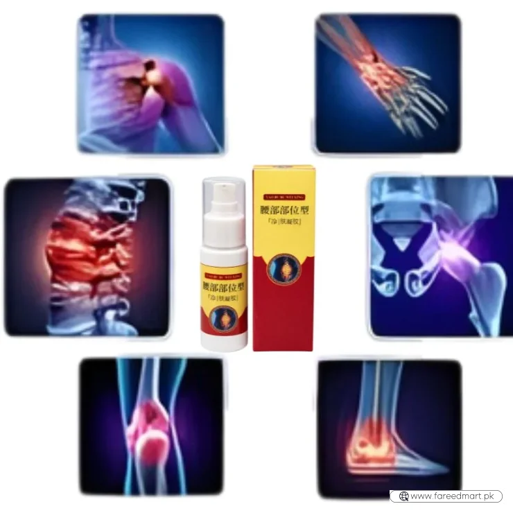 YAO BU BU WEIXING Cold / Skin Gel Spray | Herbal Pain Relief for Back, Knee & Joint Care